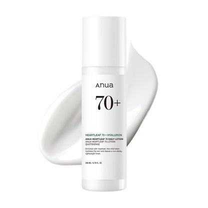 Anua Heartleaf 70 Daily Lotion | Hydrating, Soothing, and Barrier-Repairing