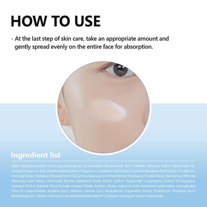 IsNtree Hyaluronic Acid Aqua Gel Cream | Lightweight Hydration for Oily and Combination Skin