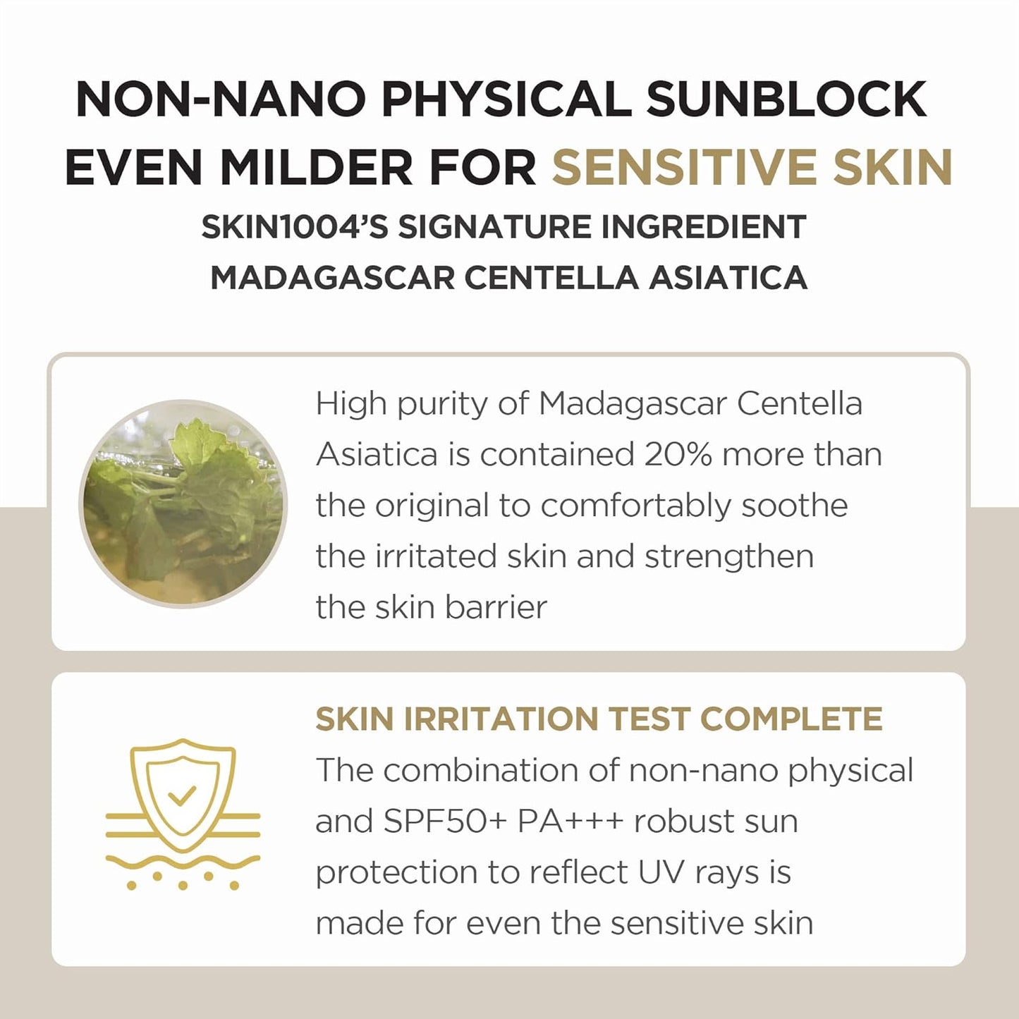 SKIN1004 Centella Air-fit Suncream Plus SPF 50+ | Lightweight & Soothing Sun Protection