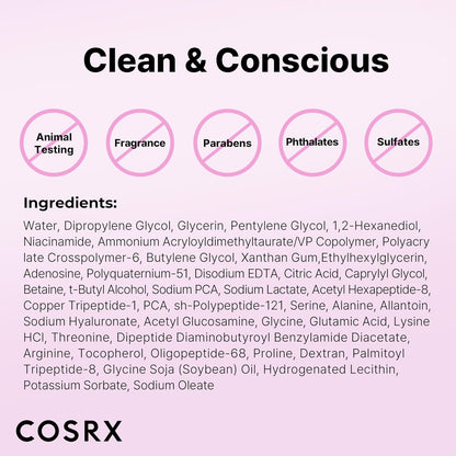 COSRX The 6 Peptide Skin Booster | Firming & Hydrating Essence