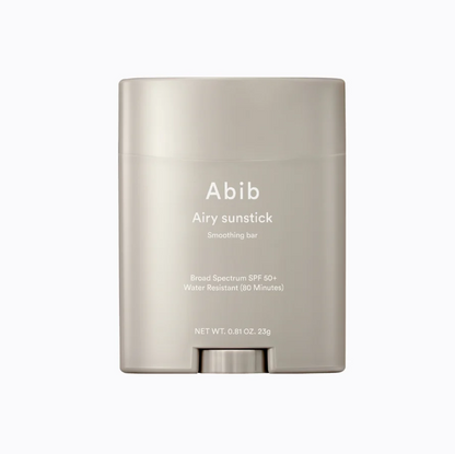 Abib Airy Sunstick Smoothing Bar | Reef-Safe UV Protection