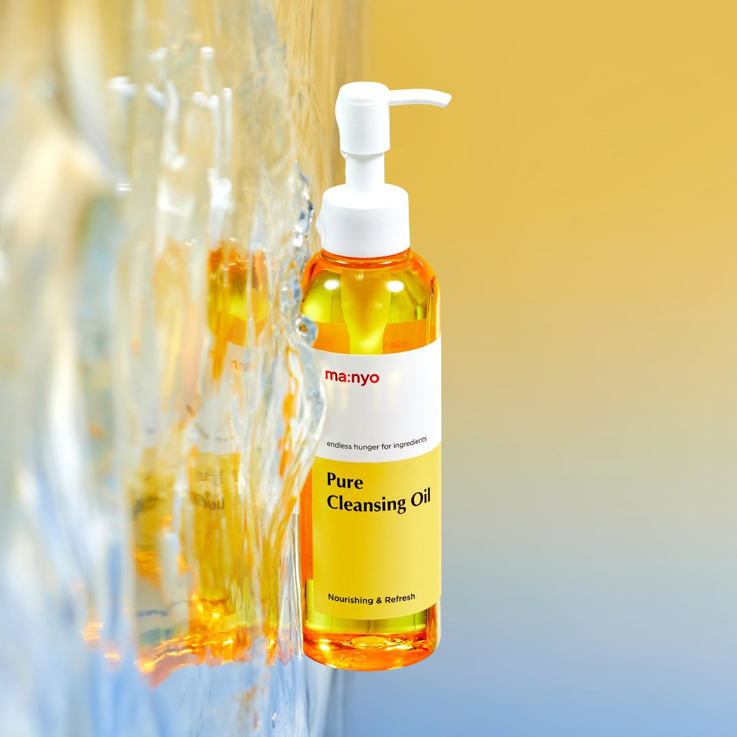 Ma:nyo Pure Cleansing Oil with Argan & 14 Plant Oils - Effective Makeup Remover & Skin Nourisher