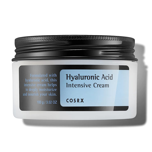 COSRX Hyaluronic Acid Moisturizing Cream, 3.53 oz - Long-Lasting Hydration, Rich Moisturizer for Sensitive Skin, Paraben-Free, Cruelty-Free